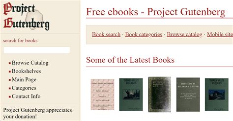 project gutenberg|project gutenberg online catalog.